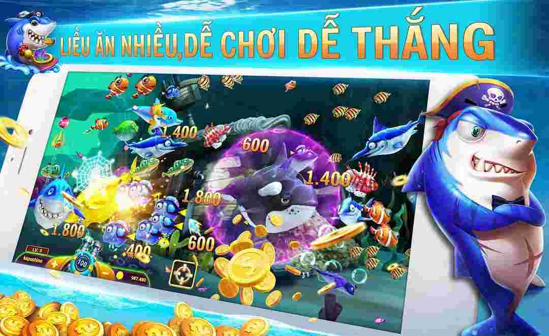 Hướng dẫn cách chơi bắn cá